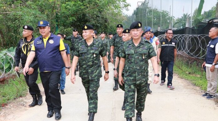 ตรวจเยี่ยม และติดตามสถานการณ์ เพื่อปรับแผนการปฏิบัติงาน ของชุดคุ้มครองตำบล ห้วง 10 วันสุดท้ายของเดือนรอมฎอน