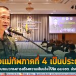 รองแม่ทัพภาคที่ 4 เป็นประธานเปิดการสัมมนาแนวทางการสร้างความเข้มแข็งให้กับ อส.จชต. ประจำปี 2566 เพื่อสร้างความเข้าใจในการปฏิบัติหน้าที่สร้างความปลอดภัย ได้อย่างมีประสิทธิภาพ