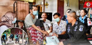 พบปะเยี่ยมเยียน และให้กำลังใจพี่น้องประชาชนในพื้นที่ และสร้างที่พักอาศัยให้ผู้ยากไร้ เพราะ “ทหารเป็นที่พึ่งของประชาชนในทุกโอกาส”