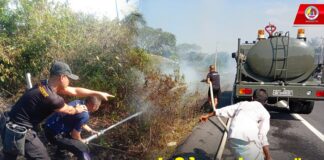 ทหารพราน 44 เร่งให้การช่วยเหลือประชาชนประสบอุบัติเหตุเพลิงไหม้