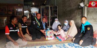 เยี่ยมให้กำลังใจ และมอบเครื่องอุปโภค-บริโภค ให้กับผู้พิการในพื้นที่บ้านปาลอบาตะ อ.บันนังสตา จ.ยะลา