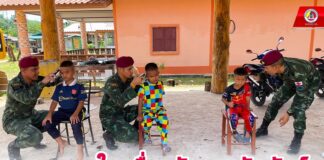 เกศาสานใจ เชื่อมรักสานสัมพันธ์ น้องนักเรียนบ้านป่าพ้อ