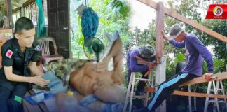 ซ่อมแซมบ้านพักอาศัยและตรวจสุขภาพเบื้องต้นให้ประชาชนในพื้นที่ ด้วยความห่วงใยจากใจทหารเรือ