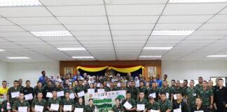 โรงพยาบาลค่ายอิงคยุทธบริหาร จัดโครงการ “หมออ่วม ช่วยชีวิต 2023 เสริมความรู้ สร้างทักษะการช่วยชีวิตเบื้องต้น แก่เจ้าหน้าทหาร อสม. กู้ชีพกู้ภัย ในพื้นที่ปัตตานี