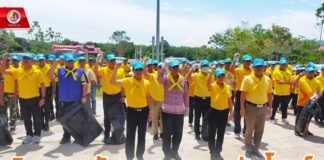 กิจกรรมพัฒนาสาธารณประโยชน์ ในโครงการ “เราทำความ ดี ด้วยหัวใจ”