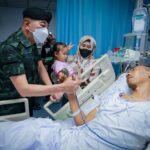 มทภ.4 เยี่ยมทหารพราน 48 ได้รับบาดเจ็บจากเหตุลอบวางระเบิด ในพื้นที่ อ.เจาะไอร้อง จ.นราธิวาส เมื่อ 10 มิ.ย.66 ที่ผ่านมา สั่งทุกหน่วยเพิ่มความระมัดระวังในการทำงาน