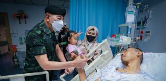 มทภ.4 เยี่ยมทหารพราน 48 ได้รับบาดเจ็บจากเหตุลอบวางระเบิด ในพื้นที่ อ.เจาะไอร้อง จ.นราธิวาส เมื่อ 10 มิ.ย.66 ที่ผ่านมา สั่งทุกหน่วยเพิ่มความระมัดระวังในการทำงาน