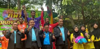 องค์กรภาคประชาชนเพื่อสันติและเศรษฐกิจพอเพียง จังหวัดนราธิวาส จัดกิจกรรม “กีฬาสานรัก สานสัมพันธ์ (องค์กรสัมพันธ์ ครั้งที่ 12)” สร้างความรักความสามัคคีในการปฏิบัติหน้าที่ขับเคลื่อนงานชุมชน