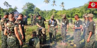 ทหารใหม่ ผลัดที่ 1 ประจำปี 2566 ฝึกเดินทางไกลและพักแรม เพิ่มขีดความสามารถในการเดินด้วยเท้า และทักษะการดำรงชีพในป่า