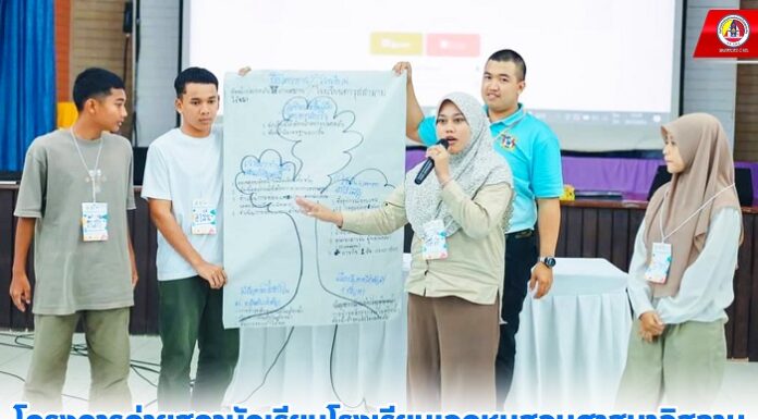 หน่วยเฉพาะกิจสันติสุข ดำเนินโครงการค่ายสภานักเรียนโรงเรียนเอกชนสอนศาสนาอิสลามจังหวัดยะลา และจังหวัดนราธิวาส ณ โรงผลิตไฟฟ้าเขื่อนบางลาง อ.บันนังสตา จ.ยะลา