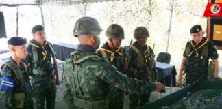 กองพันมณฑลทหารบกที่ 42 เปิดการฝึกตรวจสอบและประเมินผล สำหรับการฝึกเป็นหน่วย หมู่ ตอน หมวด ประจำปี 2566