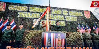 ปิดการฝึก LAND EX THAMAL ครั้งที่ 26 ประจำปี 2023 หลังร่วมฝึกเป็นเวลากว่า 10 วัน กระชับความสัมพันธ์อย่างแน่นแฟ้นของทั้ง 2 ประเทศ ไทย – มาเลเซีย