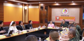 กสม. ร่วมกับ กอ.รมน.ภาค 4 สน. หารือมาตรการ ข้อเสนอแนะ มุ่งเน้นการส่งเสริมและคุ้มครองสิทธิมนุษยชนแก่พี่น้องจังหวัดชายแดนภาคใต้ สร้างความสงบนำความสุขอย่างยั่งยืน