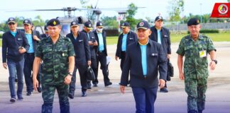 จเรกองอำนวยการรักษาความมั่นคงภายในราชอาณาจักร ลงพื้นที่ จชต. ตรวจเยี่ยมและติดตามผลการปฏิบัติงานของหน่วยในพื้นที่