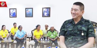 มวลชนอำเภอนาทวี เข้าพบปะหารือกิจกรรมมวลชนเพื่อการสร้างสรรค์ในพื้นที่จังหวัดชายแดนภาคใต้