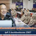 พิธีเปิดการฝึกอบรมเจ้าหน้าที่ ชุดปฏิบัติการเสริมสร้างความเข้าใจ รุ่นที่ 2 ประจำปีงบประมาณ 2567 เพื่อเป็นการเตรียมความพร้อมในการปฏิบัติงานได้อย่างมีประสิทธิภาพอย่างสูงสุด