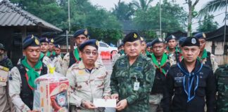 ลงพื้นที่ตรวจเยี่ยม ติดตามการปฏิบัติหน้าที่ของ ชคต.ในพื้นที่ อ.รามัน จ.ยะลา