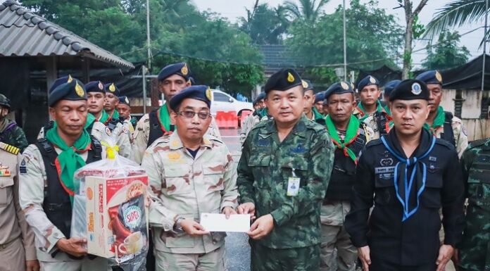 ลงพื้นที่ตรวจเยี่ยม ติดตามการปฏิบัติหน้าที่ของ ชคต.ในพื้นที่ อ.รามัน จ.ยะลา