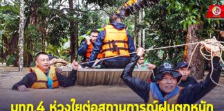 แม่ทัพภาคที่ 4 ห่วงใยต่อสถานการณ์ฝนตกหนักในหลายพื้นที่ของจังหวัดชายแดนภาคใต้ สั่งการหน่วยทหารในพื้นที่ เตรียมพร้อมกำลังพลและยุทโธปกรณ์เร่งเข้าช่วยเหลือพี่น้องประชาชนอย่างทันท่วงที