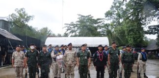 ตรวจเยี่ยมการปฏิบัติงาน ชคต. ปิตูมุดี จ.ปัตตานี เพิ่มมาตรการรักษาความปลอดภัยช่วงเทศกาลปีใหม่