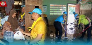 กิจกรรมจิตอาสาบำเพ็ญประโยชน์ ทำความสะอาดบริเวณมัสยิด เยี่ยมเยียนผู้สูงอายุและผู้พิการในพื้นที่อำเภอระแงะ จังหวัดนราธิวาส