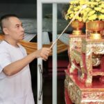 กอ.รมน.ภาค 4 ส่วนหน้า นำกำลังพลไหว้พระสวดมนต์ในวันธรรมสวนะ ประจำเดือนมกราคม 2567