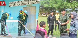 Big Cleaning Day ซ่อมแซมฟื้นฟูทำความสะอาดโรงเรียนในพื้นที่ ต.ท่าธง อ.รามัน จ.ยะลา