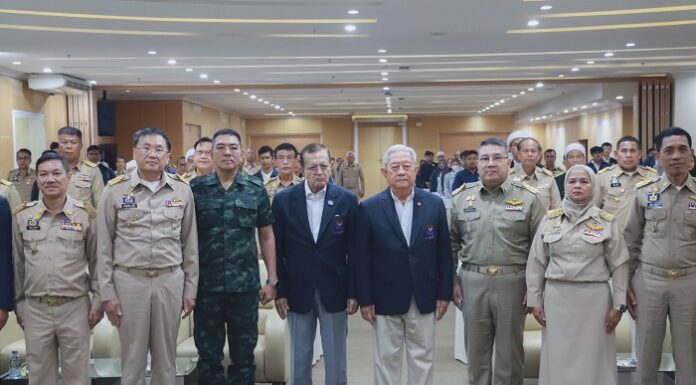 กิจกรรมสัมมนาขับเคลื่อนโครงการ “สานใจไทย สู่ใจใต้” เพื่อดำเนินการพัฒนาโครงการต่อเนื่อง ตามแนวทาง พลเอกเปรม ติณสูลานนท์ “เกิดมาต้องทดแทนบุญคุณแผ่นดิน”