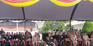 แม่ทัพน้อยที่ 4 เป็นประธานในพิธีกระทำสัตย์ปฏิญาณตนต่อธงชัยเฉลิมพล ประจำปี 2567 เนื่องในวันกองทัพไทย 18 มกราคม