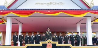 รองแม่ทัพภาคที่ 4 เป็นประธานพิธีกระทำสัตย์ปฏิญาณตนต่อธงชัยเฉลิมพล ประจำปี 2567 เนื่องในวันกองทัพไทย 18 มกราคม