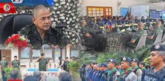 พบปะให้กำลังใจเจ้าหน้าที่ชุดคุ้มครองตำบลท่าธง อ.รามัน จ.ยะลา สร้างขวัญกำลังใจให้กับกำลังพล