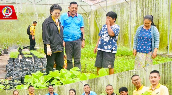 ศูนย์ประสานงานโครงการอันเนื่องมาจากพระราชดำริ ขับเคลื่อนงานตามโครงการเสริมสร้างชุมชนที่เข้มแข็ง ในพื้นที่ จ.สงขลา