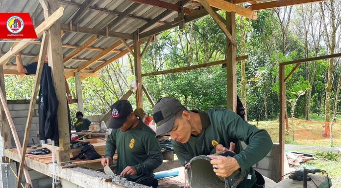 ฉก.ทพ.46 ช่วยเหลือฟื้นฟูพื้นที่ที่ได้รับผลกระทบจากอุทกภัยหลังน้ำลด