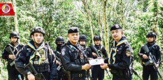 ตรวจเยี่ยมให้กำลังใจชุดปฏิบัติการจรยุทธ์ สร้างพื้นที่ปลอดเหตุ ประชาชนปลอดภัย