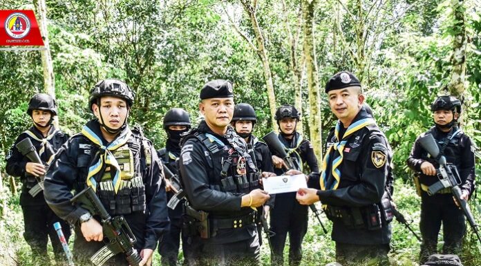 ตรวจเยี่ยมให้กำลังใจชุดปฏิบัติการจรยุทธ์ สร้างพื้นที่ปลอดเหตุ ประชาชนปลอดภัย