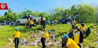 กิจกรรม “Kick Off” และ “โครงการจิตอาสาเราทำดีด้วยหัวใจ” พัฒนาปรับภูมิทัศน์ให้สวยงาม