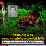 กอ.รมน.ภาค 4 สน. ขอแสดงความเสียใจต่อครอบครัวผู้เสียชีวิต ที่ถูกคนร้ายใช้อาวุธปืนลอบยิงเสียชีวิต ในพื้นที่ อ.ไม้แก่น จ.ปัตตานี