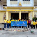 ฉก.ตชด.43 นำกำลังพลจิตอาสาร่วมกับหน่วยงานและประชาชนจิตอาสาในพื้นที่ อ.นาทวี จ.สงขลา ร่วมทำความสะอาดปรับภูมิทัศน์ “วัดในวัง พระอารามหลวง” เพื่อปลูกฝังสิ่งดีงาม มีจิตอาสา เห็นประโยชน์ส่วนรวม
