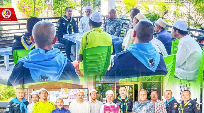 ทหารพราน 33 เข้าพบปะพัฒนาสัมพันธ์กับประชาชน พร้อมแจกอินทผาลัมเพื่อละศีลอดห้วงเดือนรอมฎอน ฮิจเราะห์ศักราช 1445