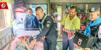 หมอเดินเท้าเข้าหาชุมชน เยี่ยมเยียนผู้สูงอายุ และผู้ป่วยติดเตียง สร้างขวัญกำลังใจประชาชนในพื้นที่