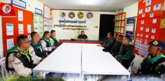 ตรวจเยี่ยมชุดคุ้มครองตำบลในพื้นที่จังหวัดยะลา สร้างขวัญและกำลังใจในการปฏิบัติงาน