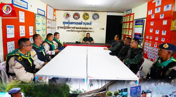 ตรวจเยี่ยมชุดคุ้มครองตำบลในพื้นที่จังหวัดยะลา สร้างขวัญและกำลังใจในการปฏิบัติงาน