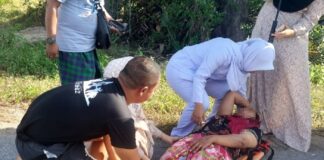 ทหารพราน 42 ช่วยเหลือประชาชนประสบอุบัติเหตุบนท้องถนน