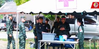 ผอ.รพ.ค่ายอิงคยุทธบริหาร พร้อมเจ้าหน้าที่ ลงพื้นที่เตรียมความพร้อมด้านสุขาภิบาล หน่วยฝึกทหารใหม่ มทบ.46