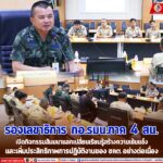 รองเลขาธิการ กอ.รมน.ภาค 4 สน. เปิดกิจกรรมสัมมนาแลกเปลี่ยนเรียนรู้สร้างความเข้มแข็งให้ ชคต. เพิ่มประสิทธิภาพการปฏิบัติงานอย่างต่อเนื่อง