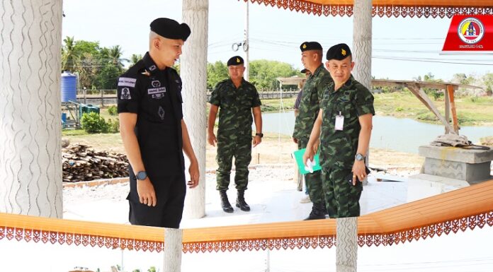 ติดตามความคืบหน้าการก่อสร้าง ศาลาประดิษฐาน พระบรมรูป พระบาทสมเด็จพระจุลจอมเกล้าเจ้าอยู่หัว ใน จ.นราธิวาส