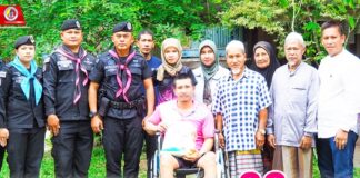 ผบ.ฉก.ทพ.22 เยี่ยมเยียนให้กำลังใจ พร้อมมอบรถเข็นวีลแชร์ แก่ผู้พิการในพื้นที่