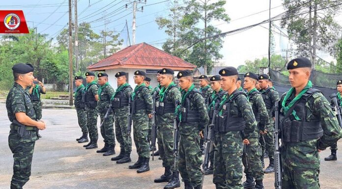 ผบ.ฉก.สงขลา 40 เยี่ยมให้กำลังใจกำลังพล พร้อมวางกรอบแนวทางการปฏิบัติงาน สร้างความเชื่อมั่นให้แก่พี่น้องประชาชน