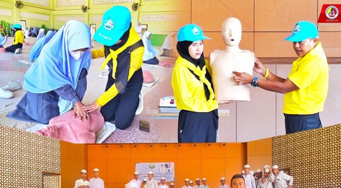 รพ.ค่ายอิงคยุทธบริหาร ร่วมกับ หน่วยเฉพาะกิจปัตตานี จัดกิจกรรมจิตอาสาให้ความรู้ด้านการแพทย์และสาธารณสุข เพื่อเสริมสร้างทักษะการปฐมพยาบาลเบื้องต้นแก่นักเรียนในพื้นที จ.ปัตตานี