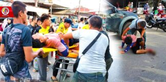 กำลังพล กองร้อยทหารพรานที่ 4108 พบชาวบ้านประสบอุบัติเหตุบนท้องถนน เร่งเข้าช่วยเหลืออย่างทันท่วงที